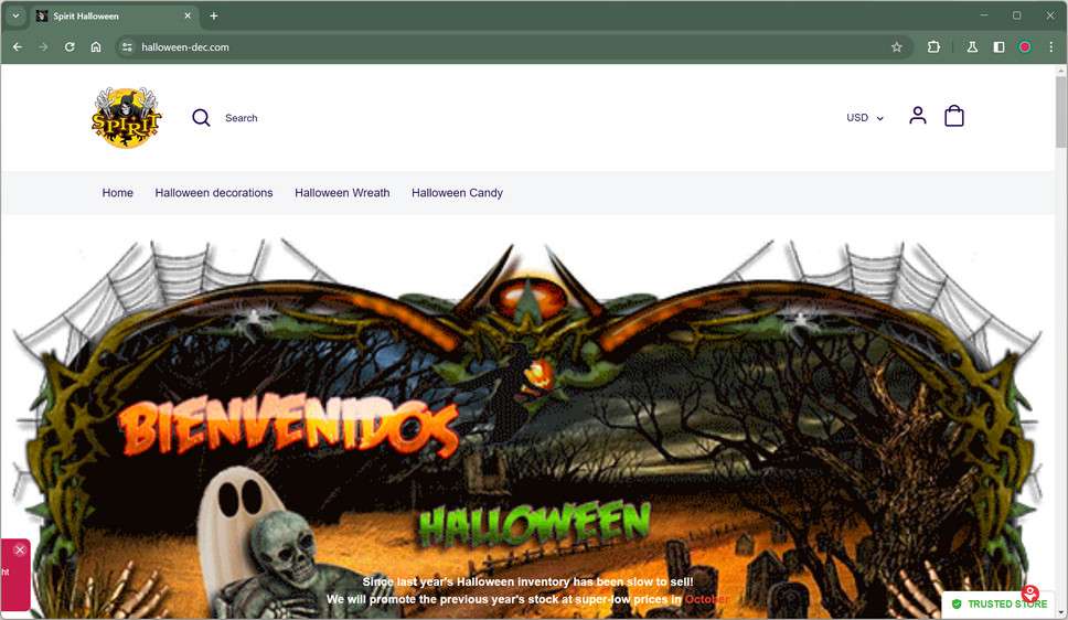 halloween-dec.com scam