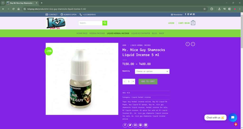 k2spray.site scam