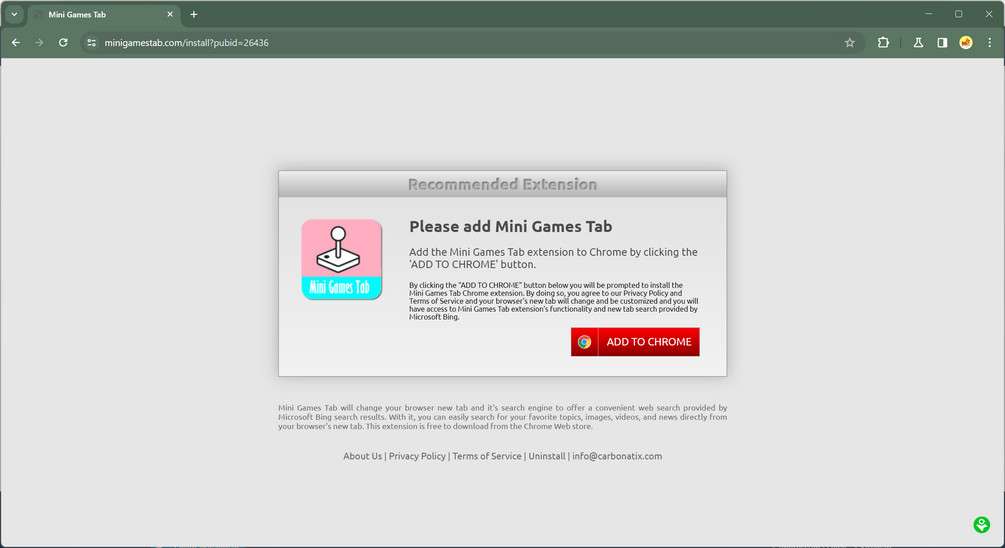 Remove Mini Games Tab Browser Hijacker [Virus Removal Guide]