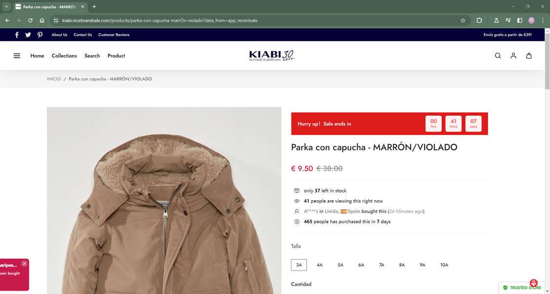 nicebrandsale.com scam