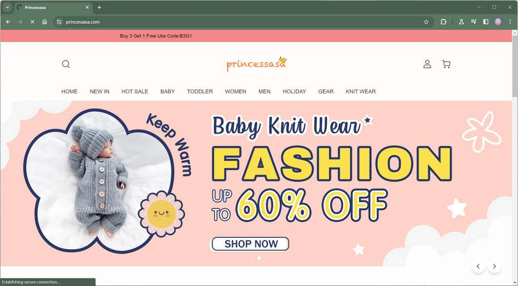 princessasa.com scam