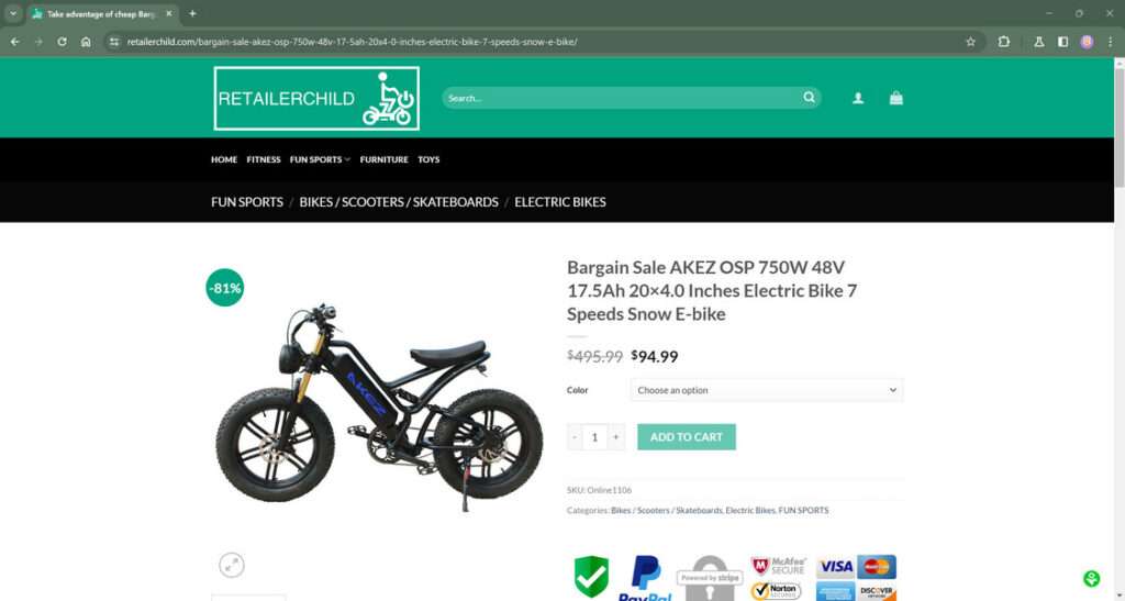 retailerchild.com scam