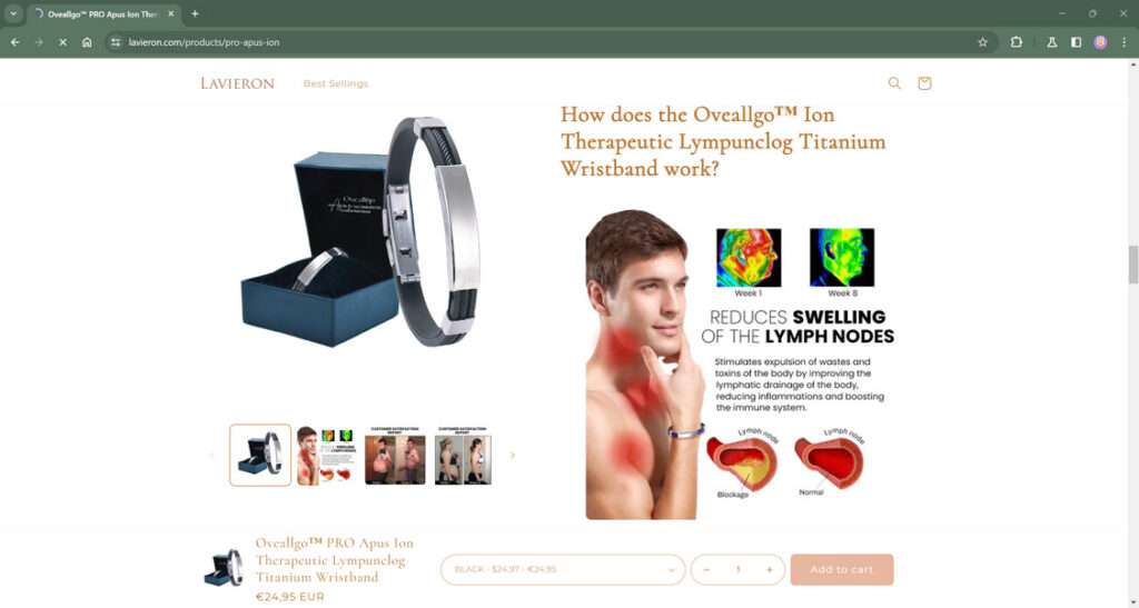 Exposed: The Oveallgo Ion Wristband Scam Falsely Promising Weight Loss