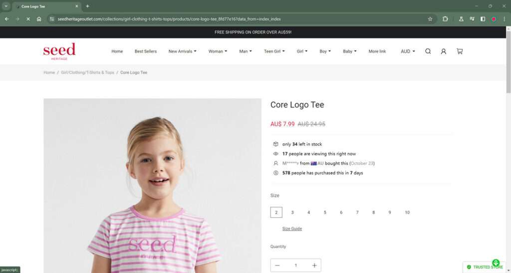 seedheritageoutlet.com scam