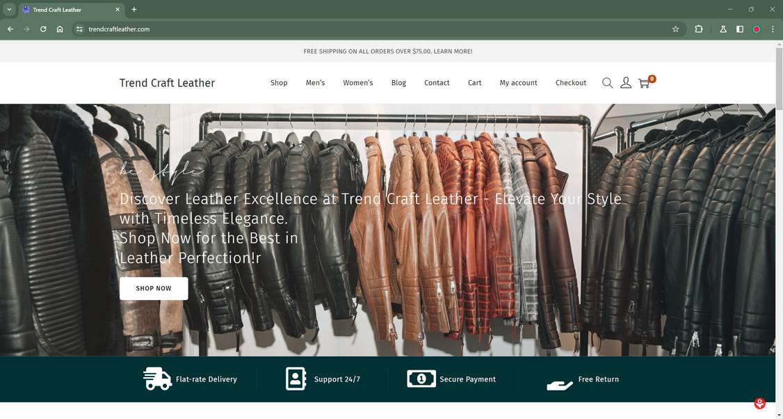 trendcraftleather.com scam