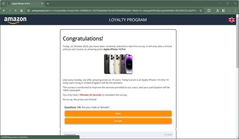 yeahgrewsky.live scam