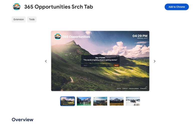 365 Opportunities Srch Tab