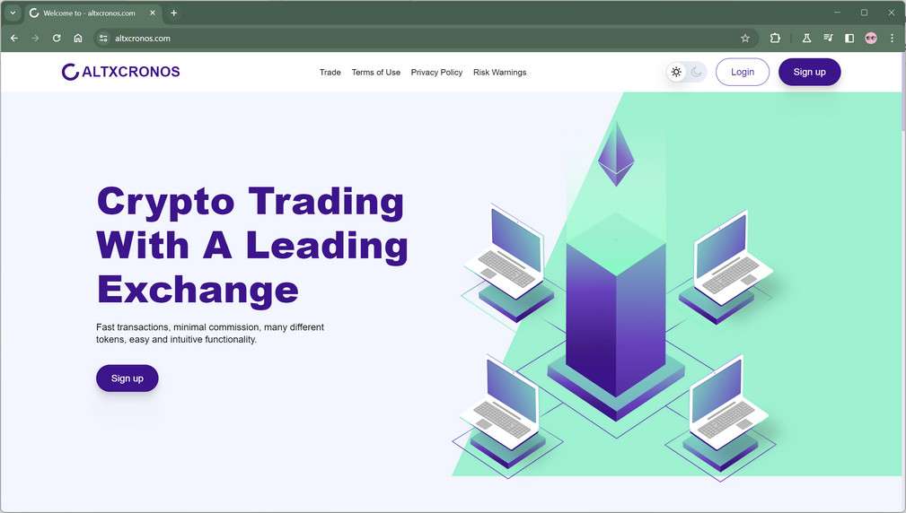 Don't Fall For the Altxcronos.com Crypto Scam - Read This 2 Altxcronos