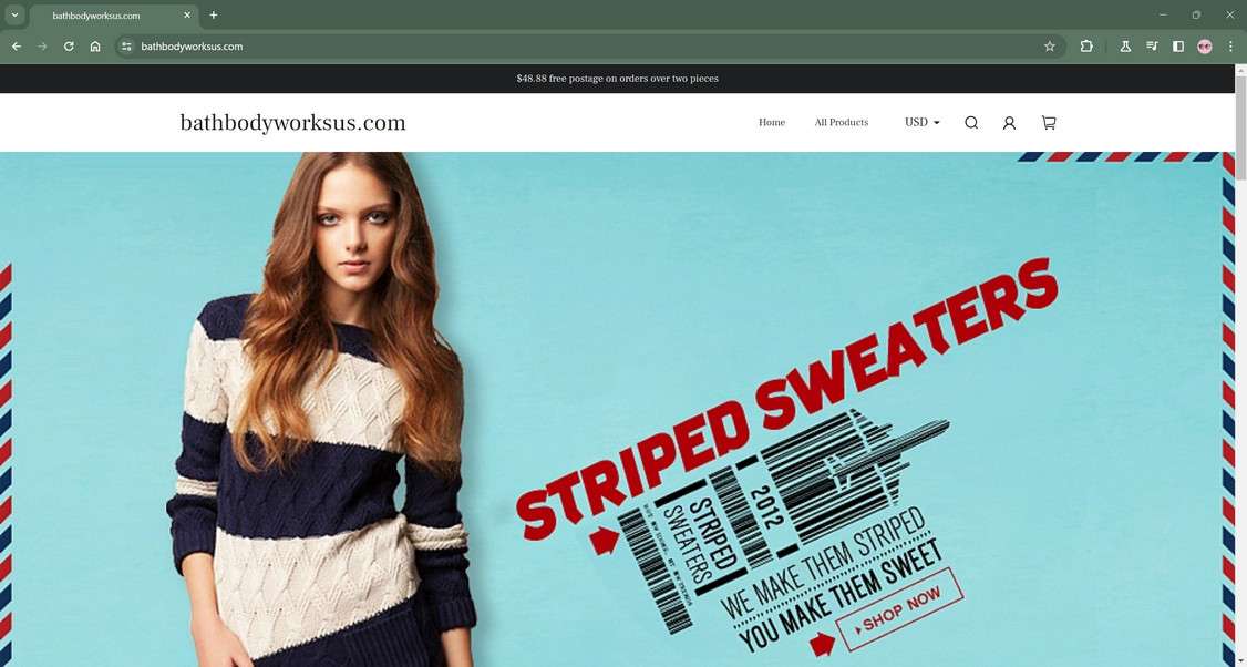 Bathbodyworksus.com scam