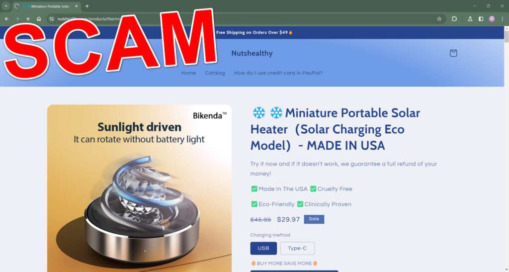 Beware The MIQIKO Portable Kinetic Molecular Heater Scam