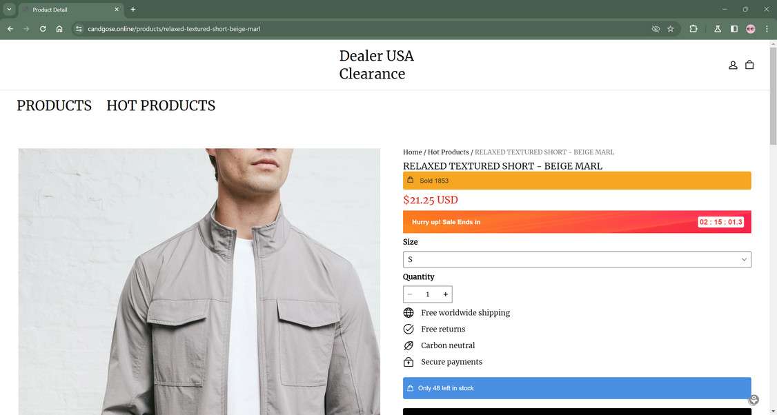 Candgose.online scam