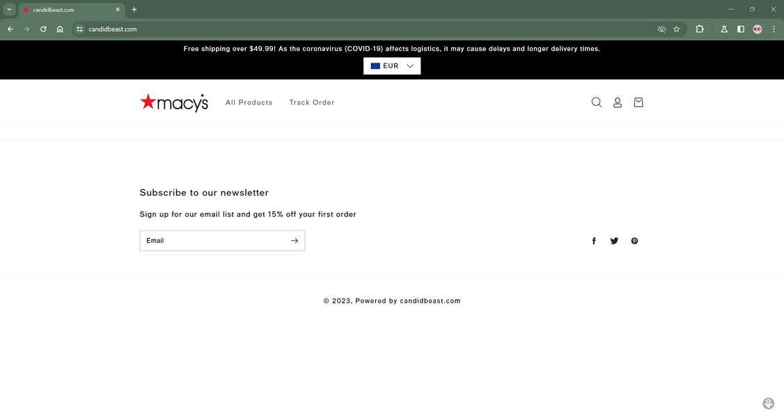 Candidbeast.com scam1