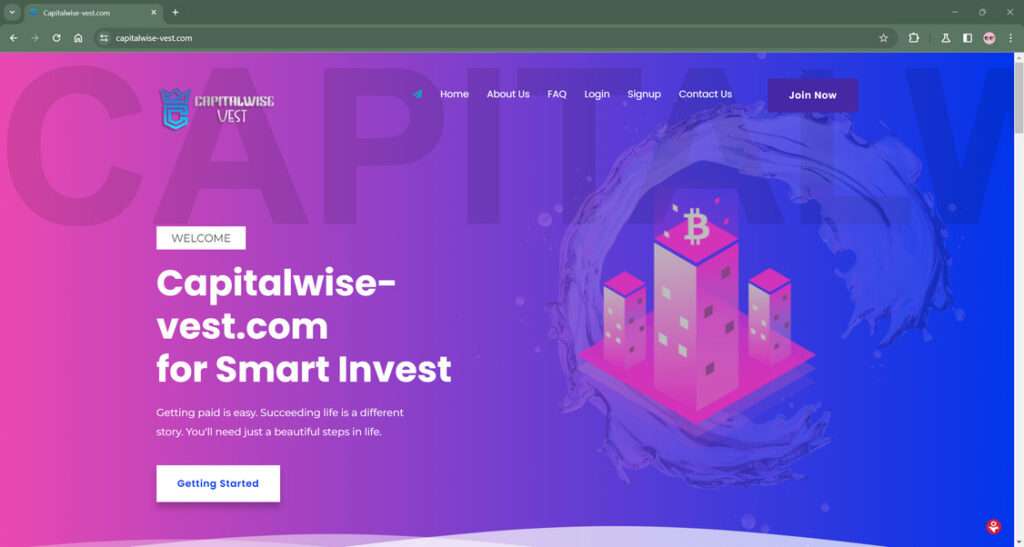 Capitalwise-vest.com scam
