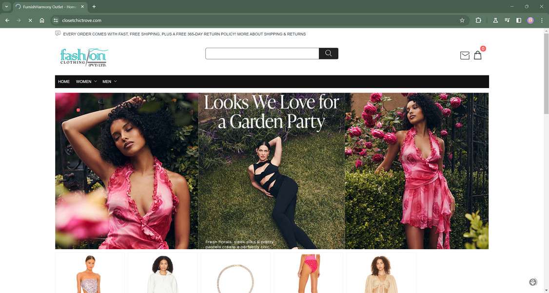 Closetchictrove.com scam