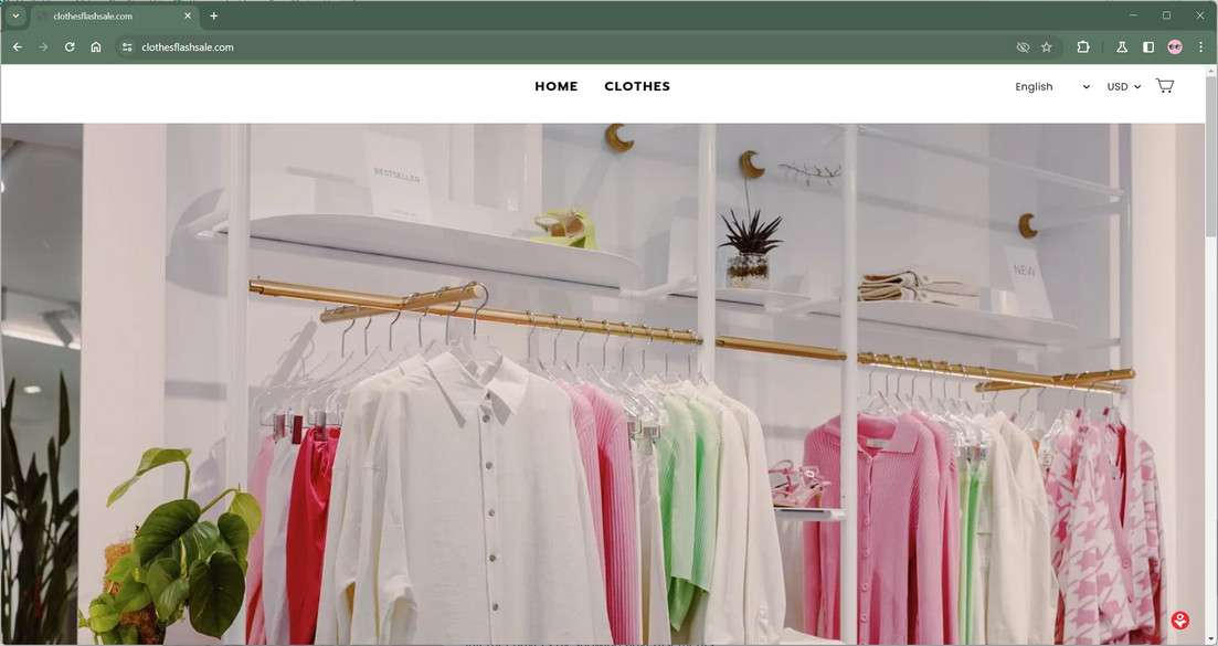 Clothesflashsale.com scam