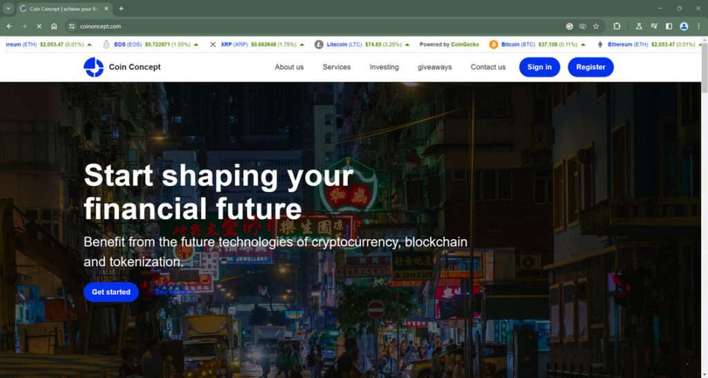 Don't Fall For the Coinoncept.com Scam - Read Our Report 1 Coinoncept.com scma