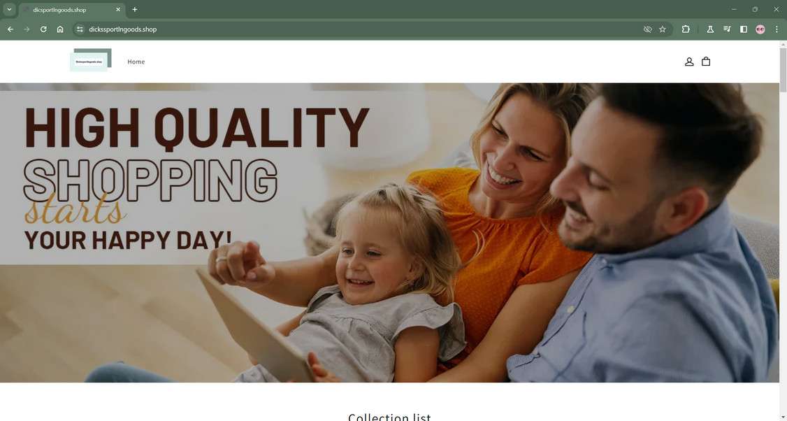 Dickssportlngoods.shop scam