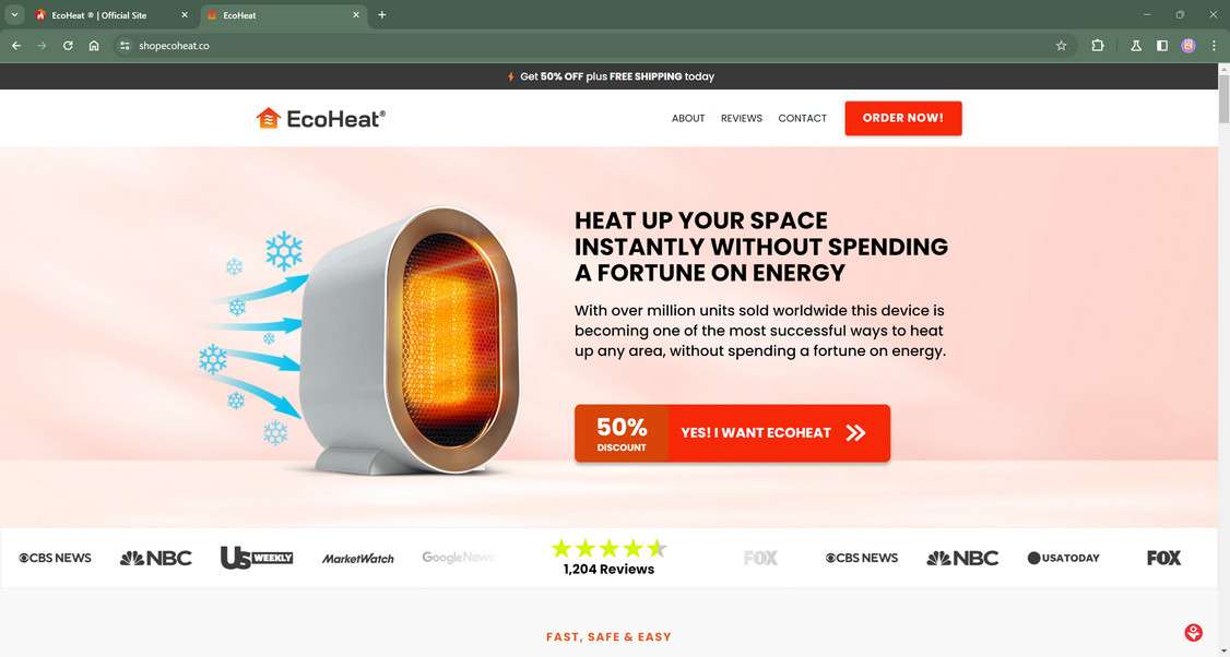 Think Twice Before Buying The Equiwarm Pro Heater - Scam Risks