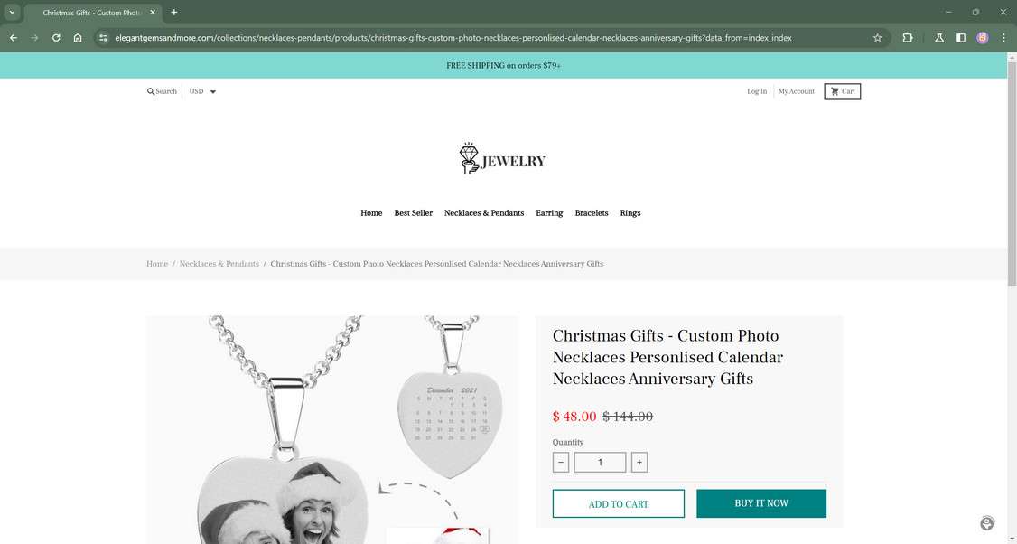 Elegantgemsandmore.com scam