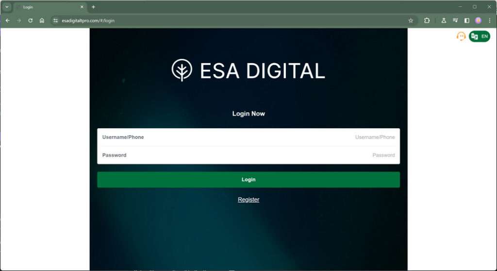 Esadigitaltpro.com task scam