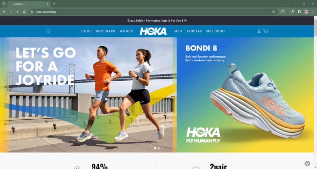 Hoka-dealer.shop scam