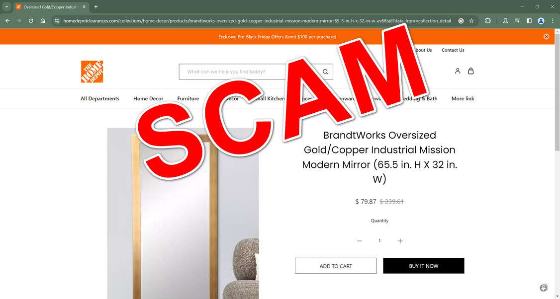 Don't Get Ripped Off By Viral Home Depot Clearance Sale Scams