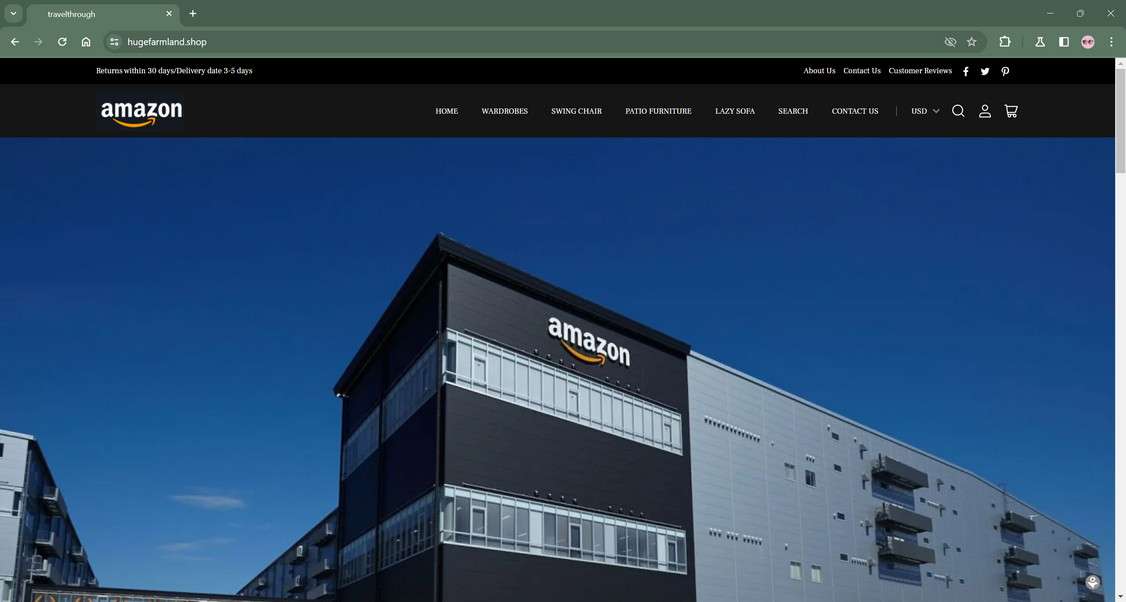 Hugefarmland.shop scam