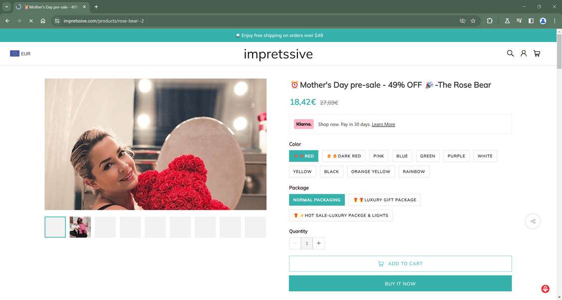 Impretssive.com scam
