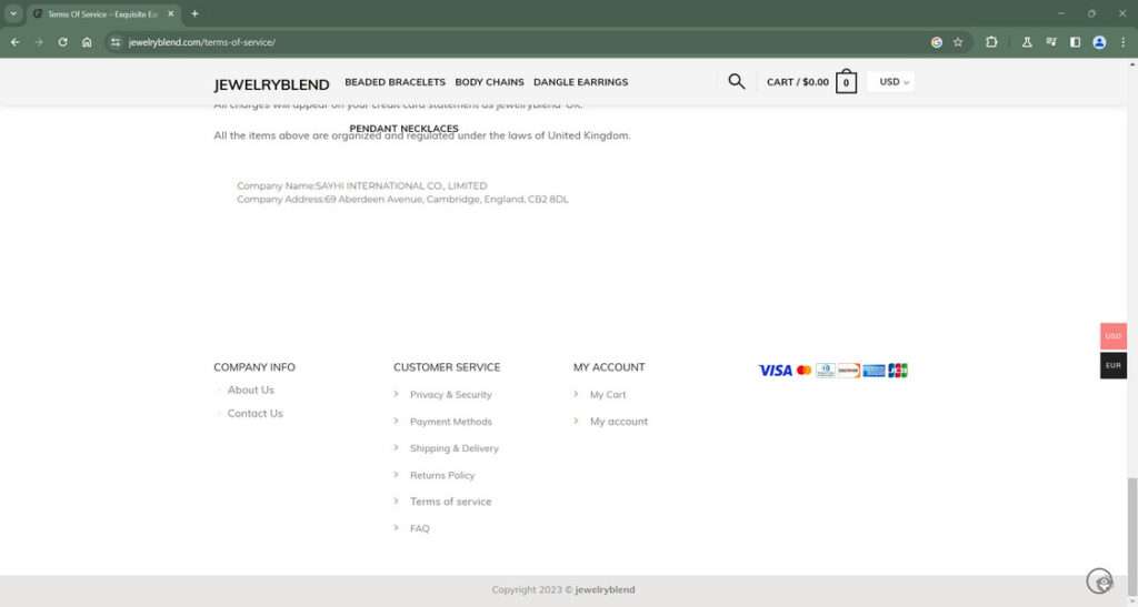 Jewelryblend.Com scam