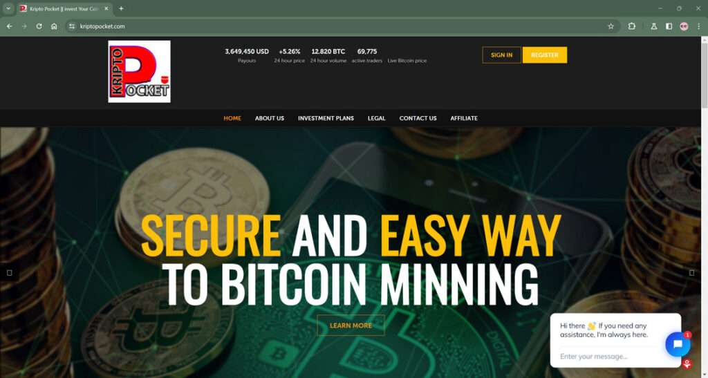 Kriptopocket.com scam