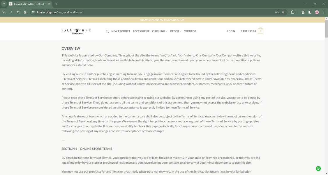 Krisclothing.com scam