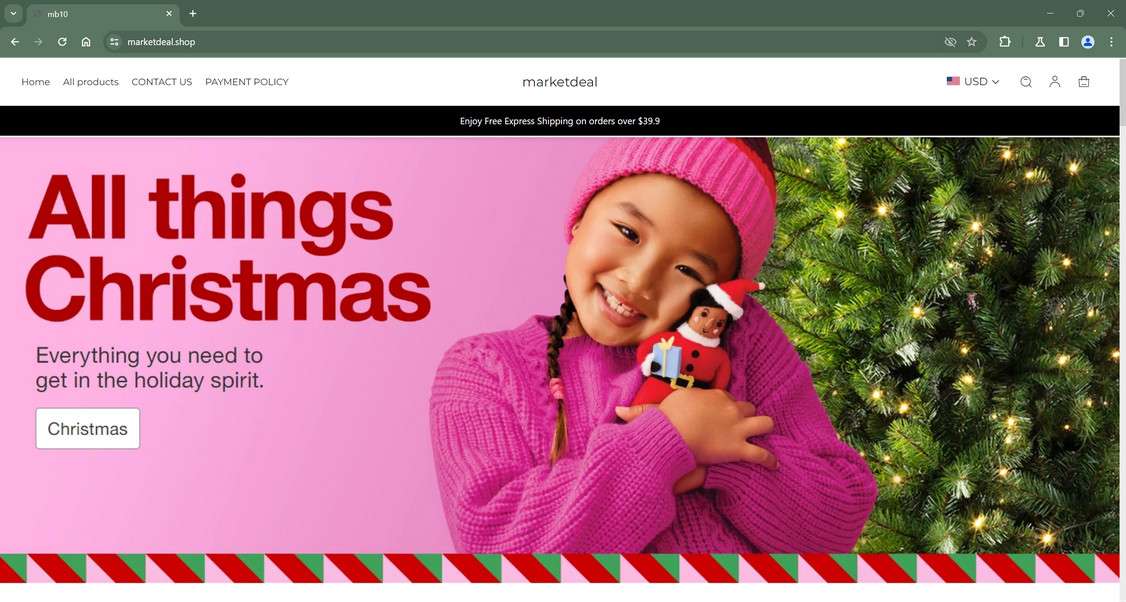 Marketdeal.Shop scam