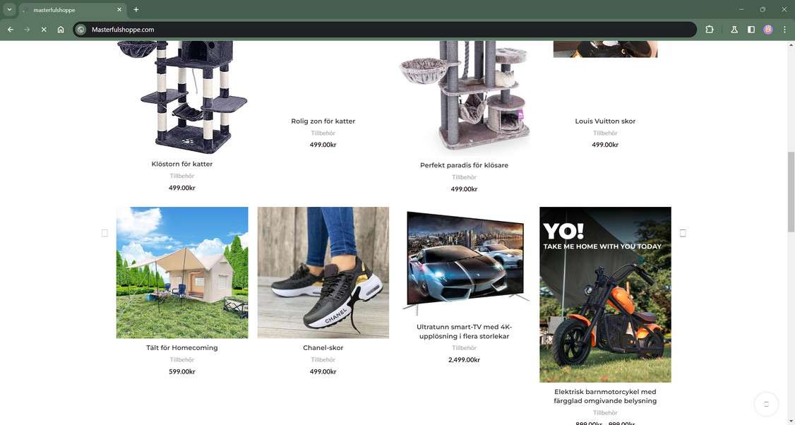 Masterfulshoppe.com scam