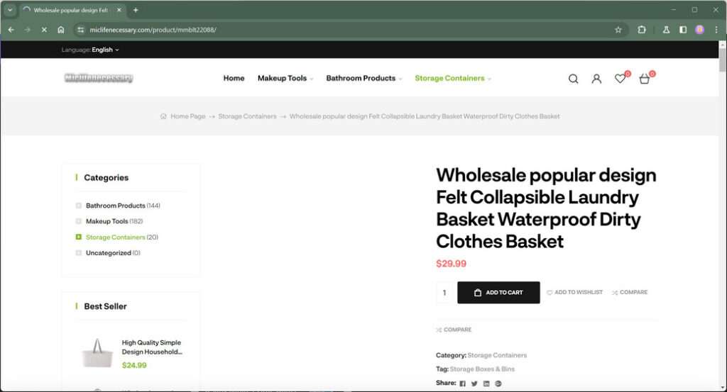 Miclifenecessary.com scam