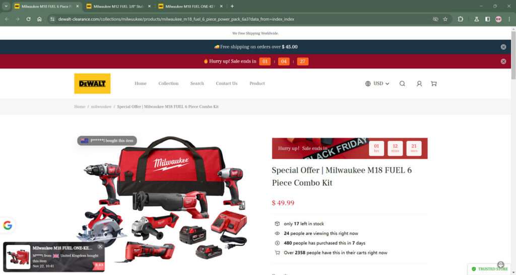 Don't Fall For The Viral Milwaukee 90 Off Scam. Here's The Truth.