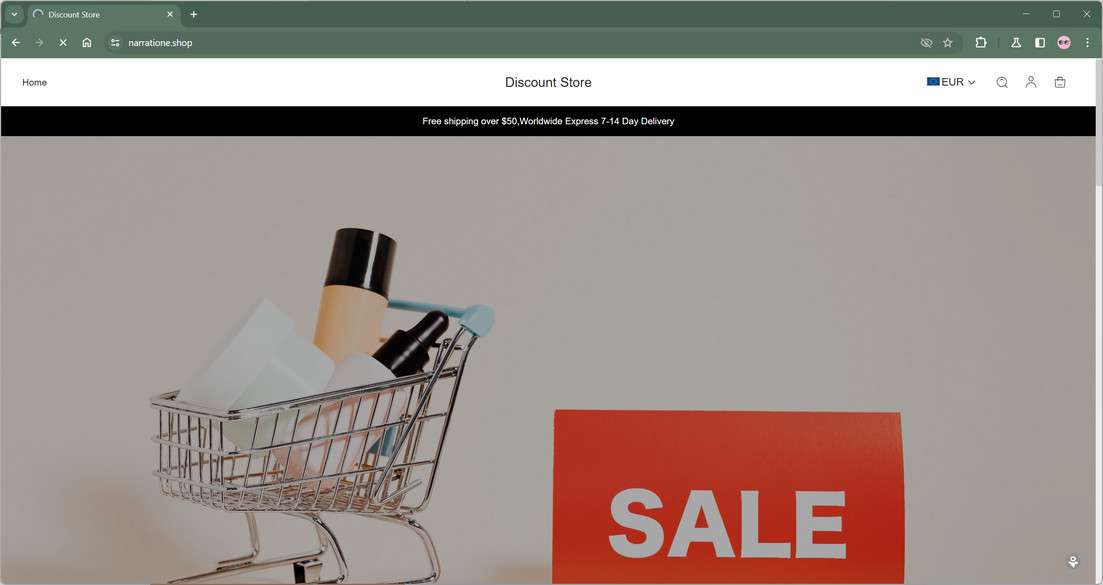 Narratione.shop scam