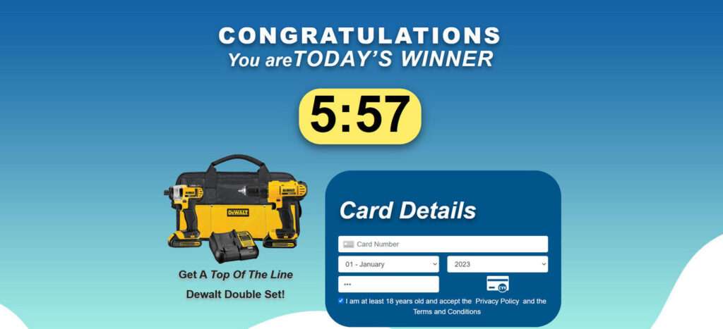 Niceprizegiveaways.com scam