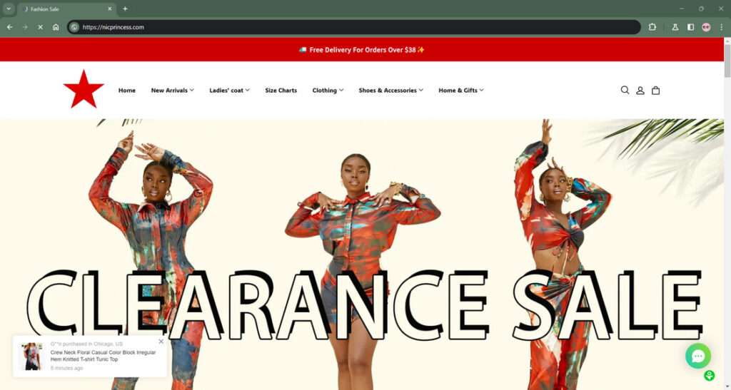 Nicprincess.com scam