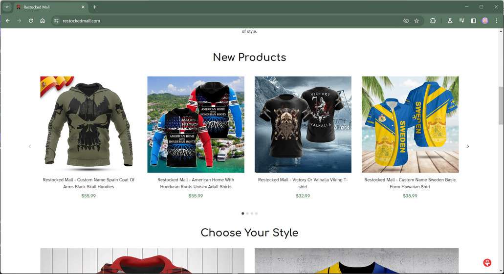 Restockedmall.com scam