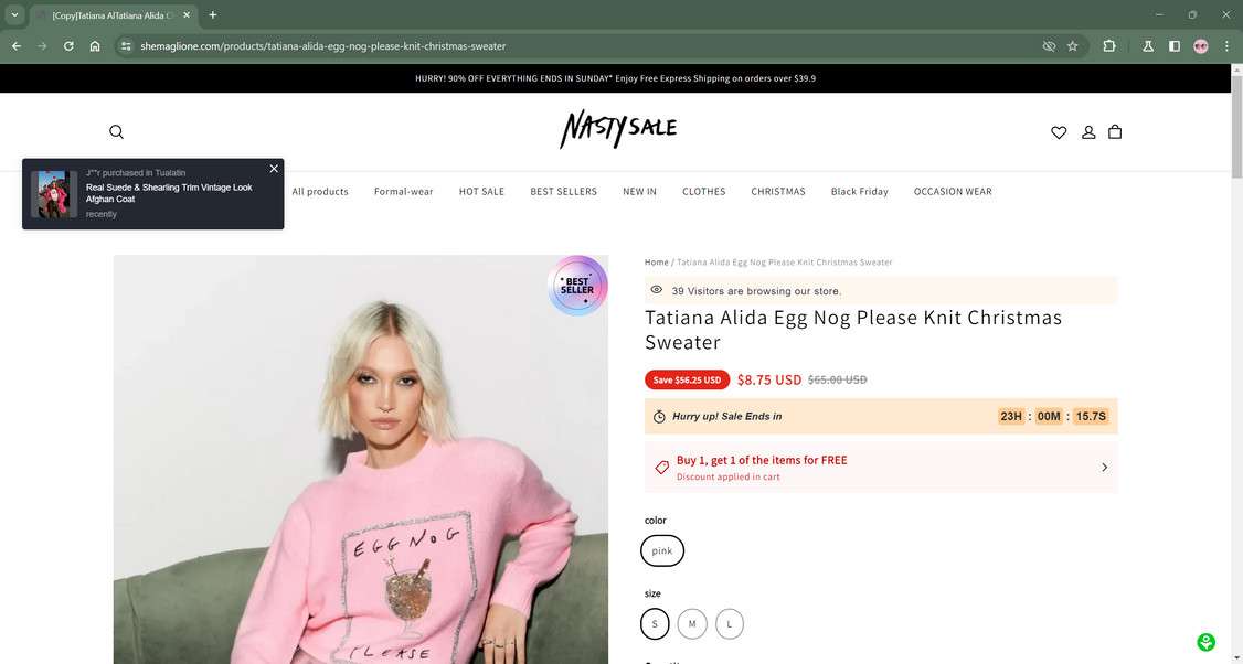 Shemaglione.com scam