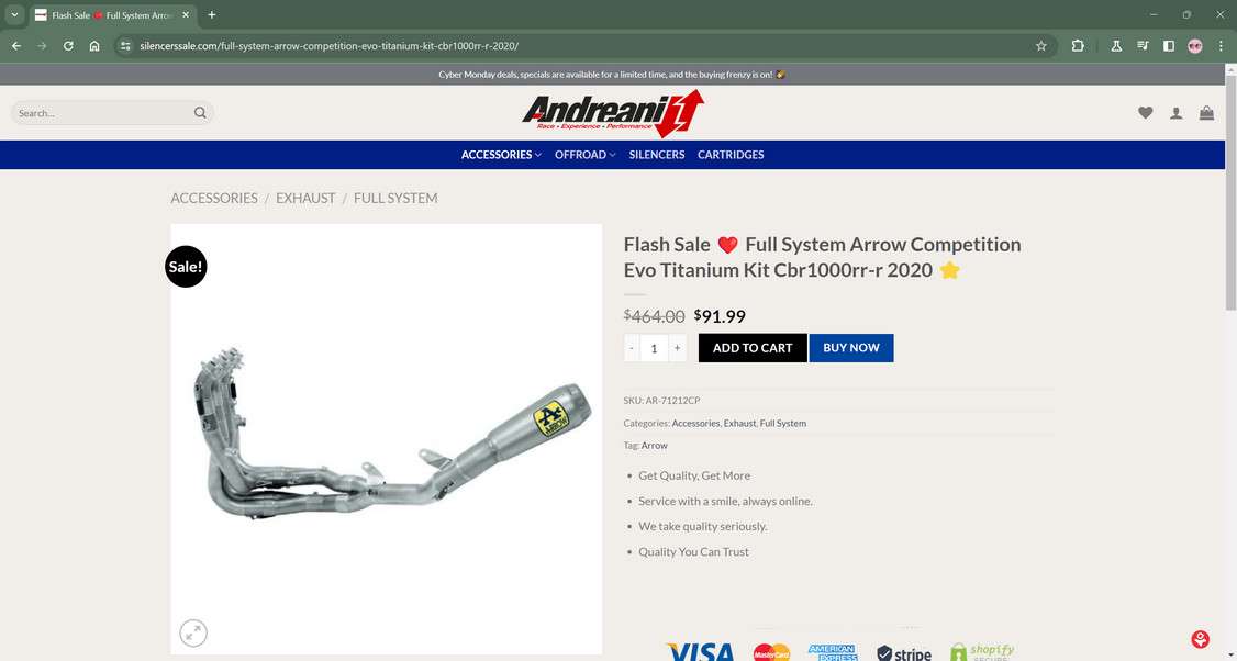 Silencerssale.com scam