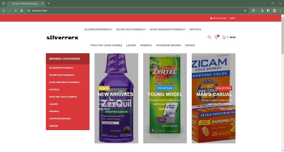 Silverrorx.shop scam