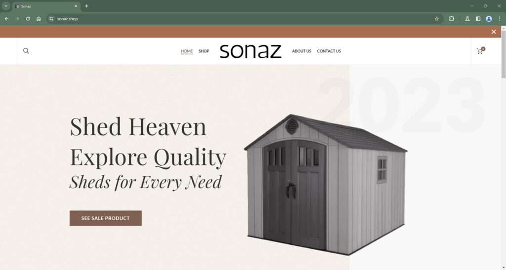 Sonaz.shop scam