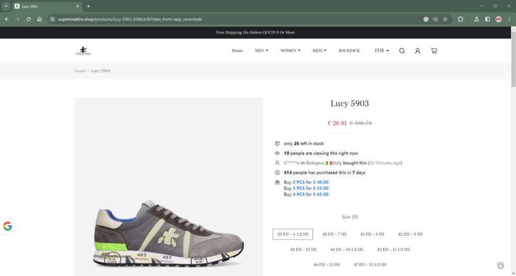 Superiorattire.shop scam