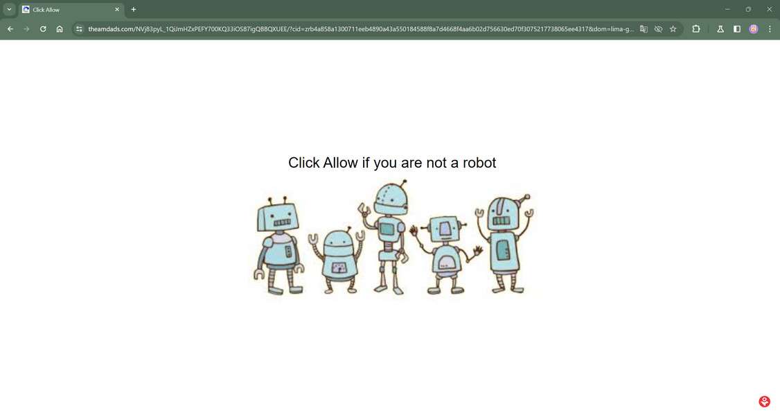 Theamdads.com malware
