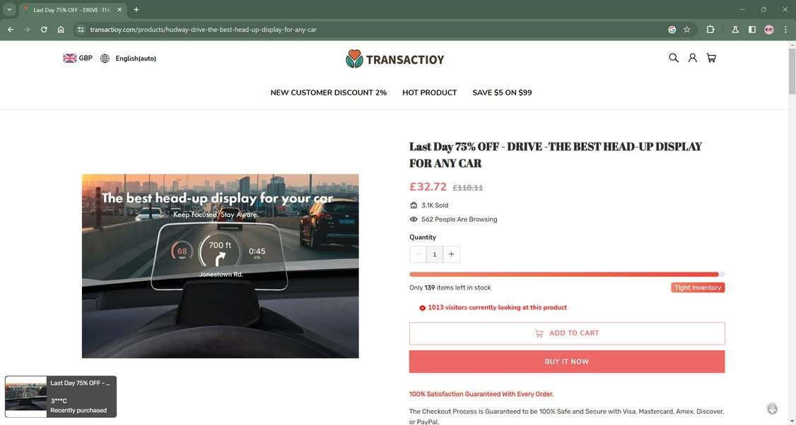 Transactioy.com scam