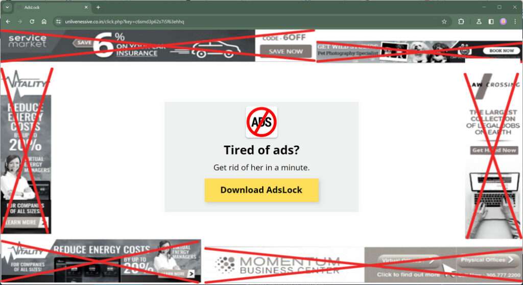 Unlivenessive.co.in scam