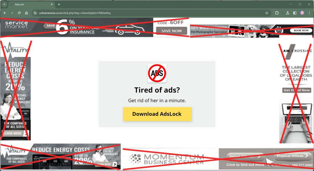 Unlivenessive.co.in scam