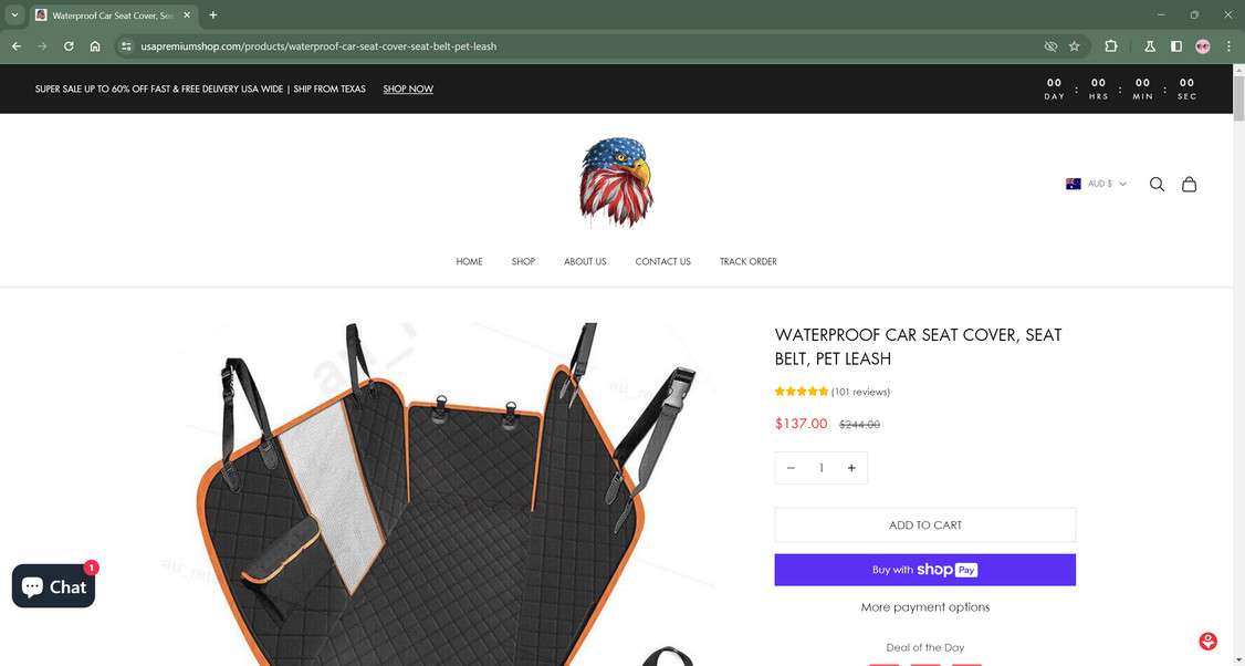 Usapremiumshop.com scam