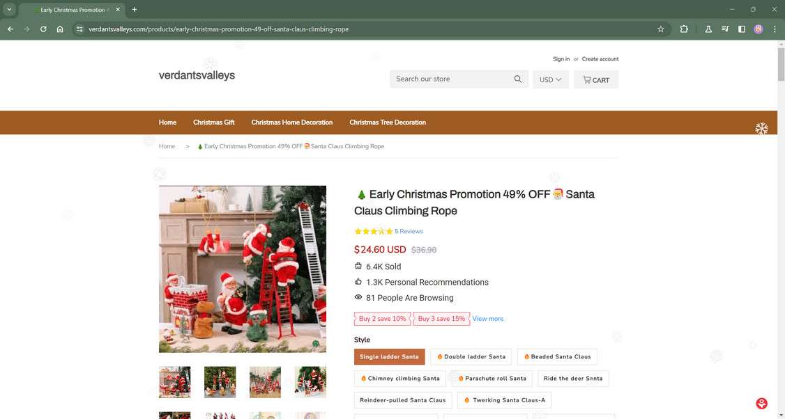 Verdantsvalleys.com scam